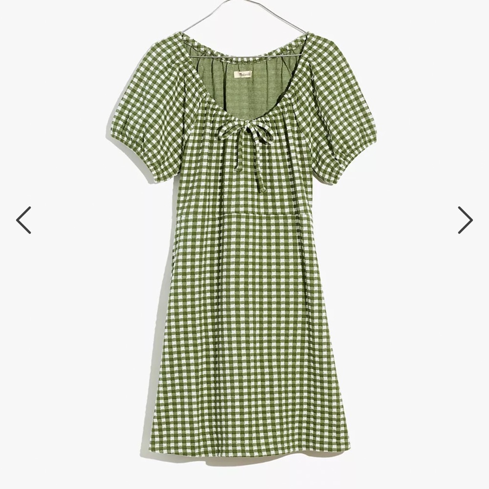 Madewell gingham dress